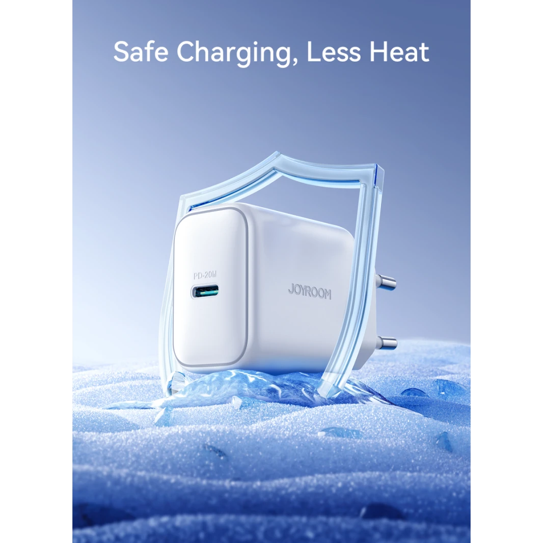 JoyroomJR-TCF20 20W Superfast Charger PD & QC3.0 Support - 18 Months Warranty