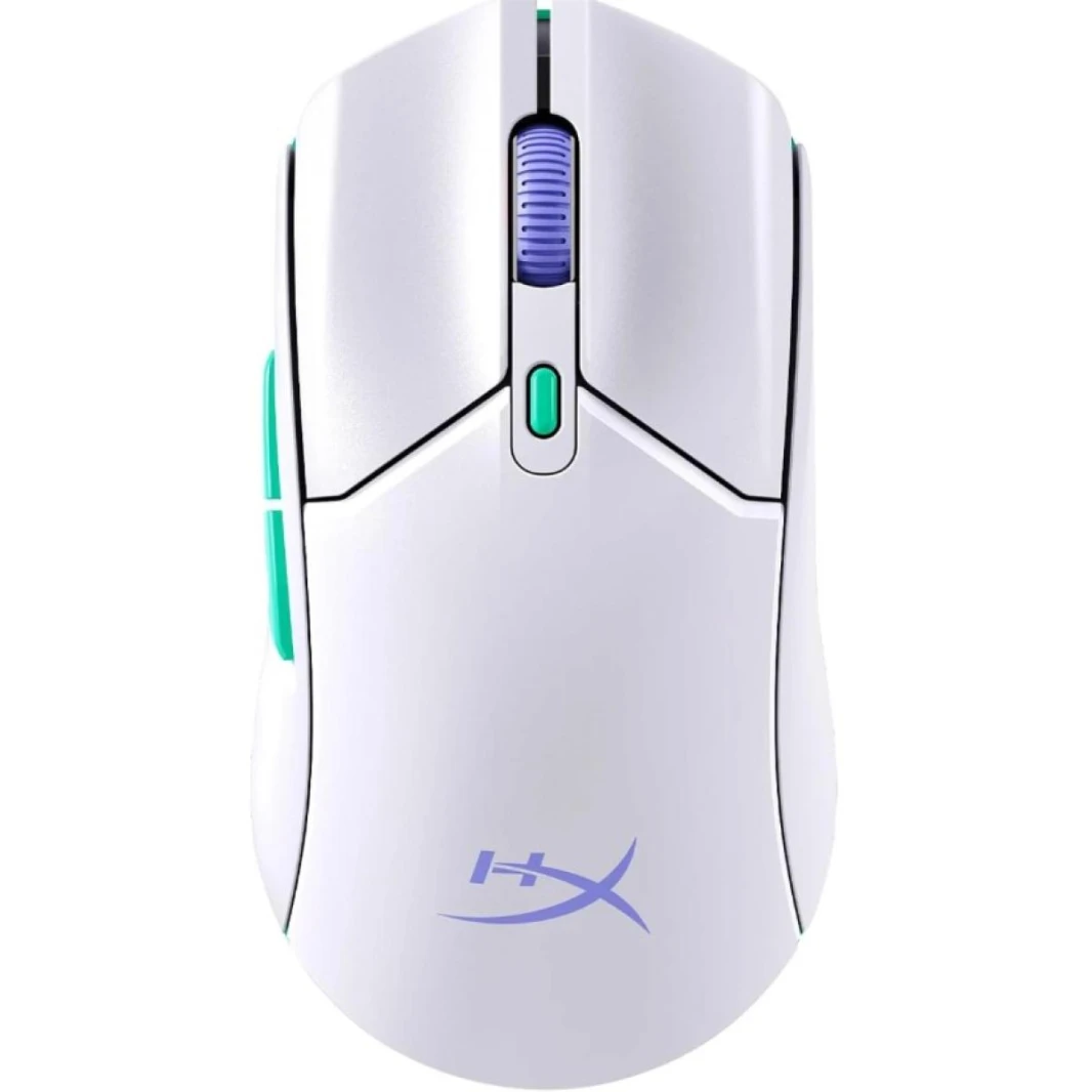 HyperX Pulsefire Haste 2 Core Wireless – Gaming Mouse for PC, Long Battery Life, Lightweight, Custom Core Sensor, Dual Wireless Connectivity, White