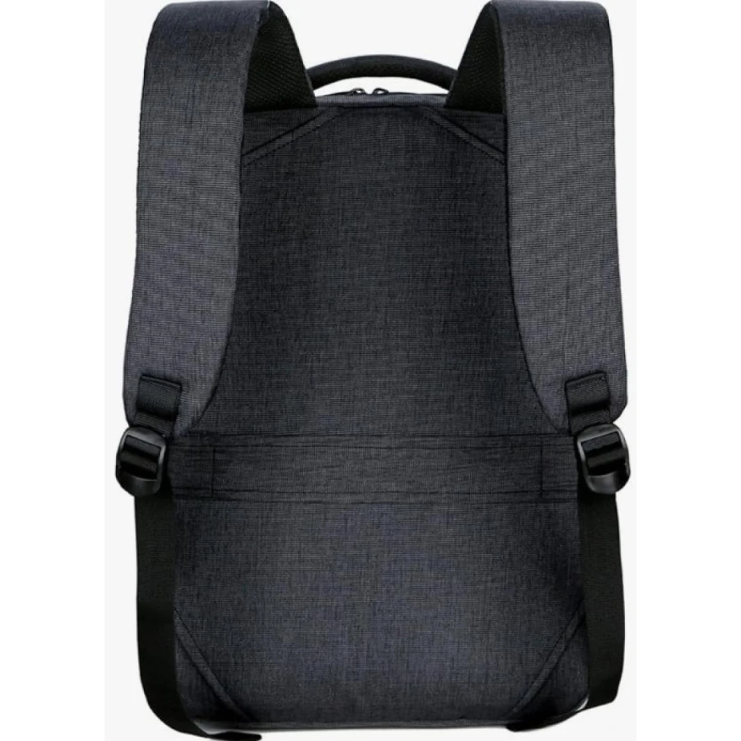 Business Backpack Stylish & Functional Multiple Compartments With Durable Materials Up to 15.6" Laptop Fits - Gray