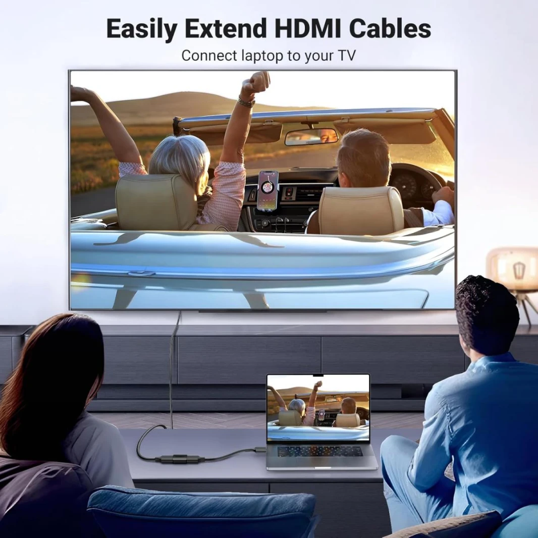 UGREEN HDMI Couple  4K@60Hz HDMI Female to Female Adapter HDMI 2.0 Extender for HDMI Cables 3D HDMI Connector Compatible with HDTV Roku TV Stick Chromecast Nintendo Switch Xbox PS5/4 Laptop PC