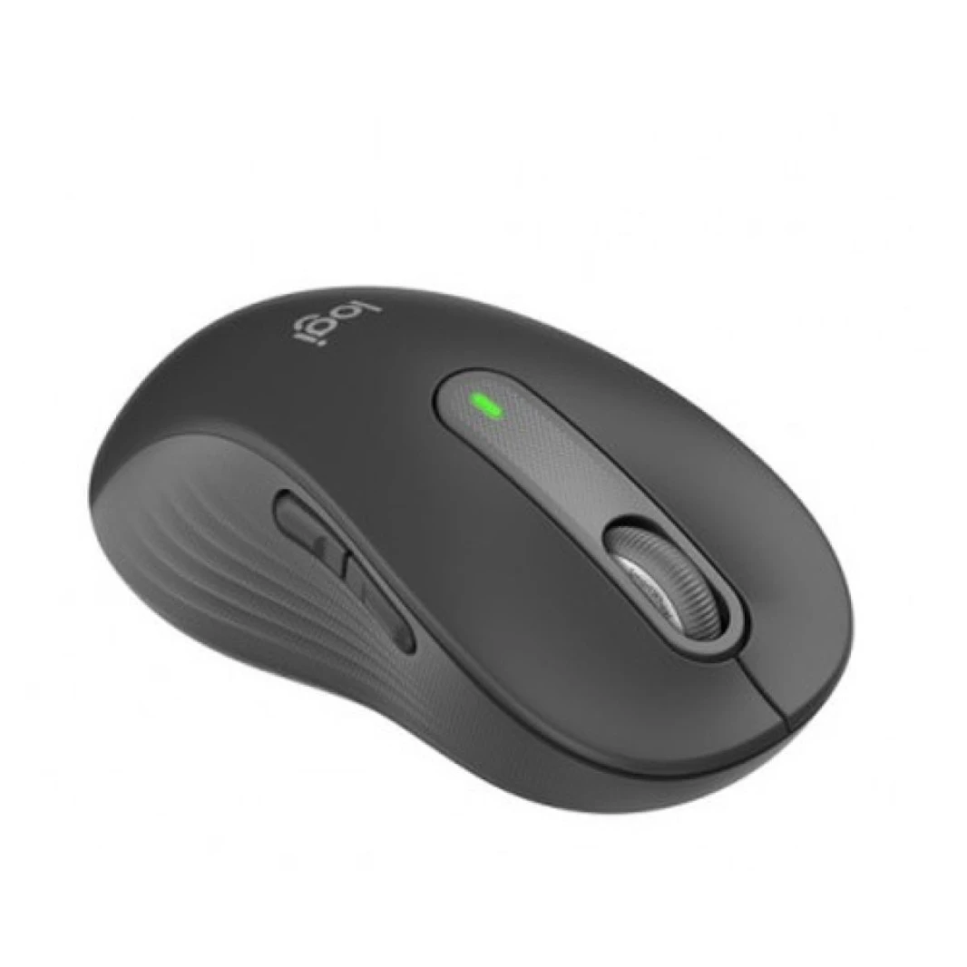 Logitech Signature M650 Silent Clicks, Customizable Side Buttons, Bluetooth, for PC/Mac/Multi-Device/Chromebook (Wireless & Bluetooth) - Black