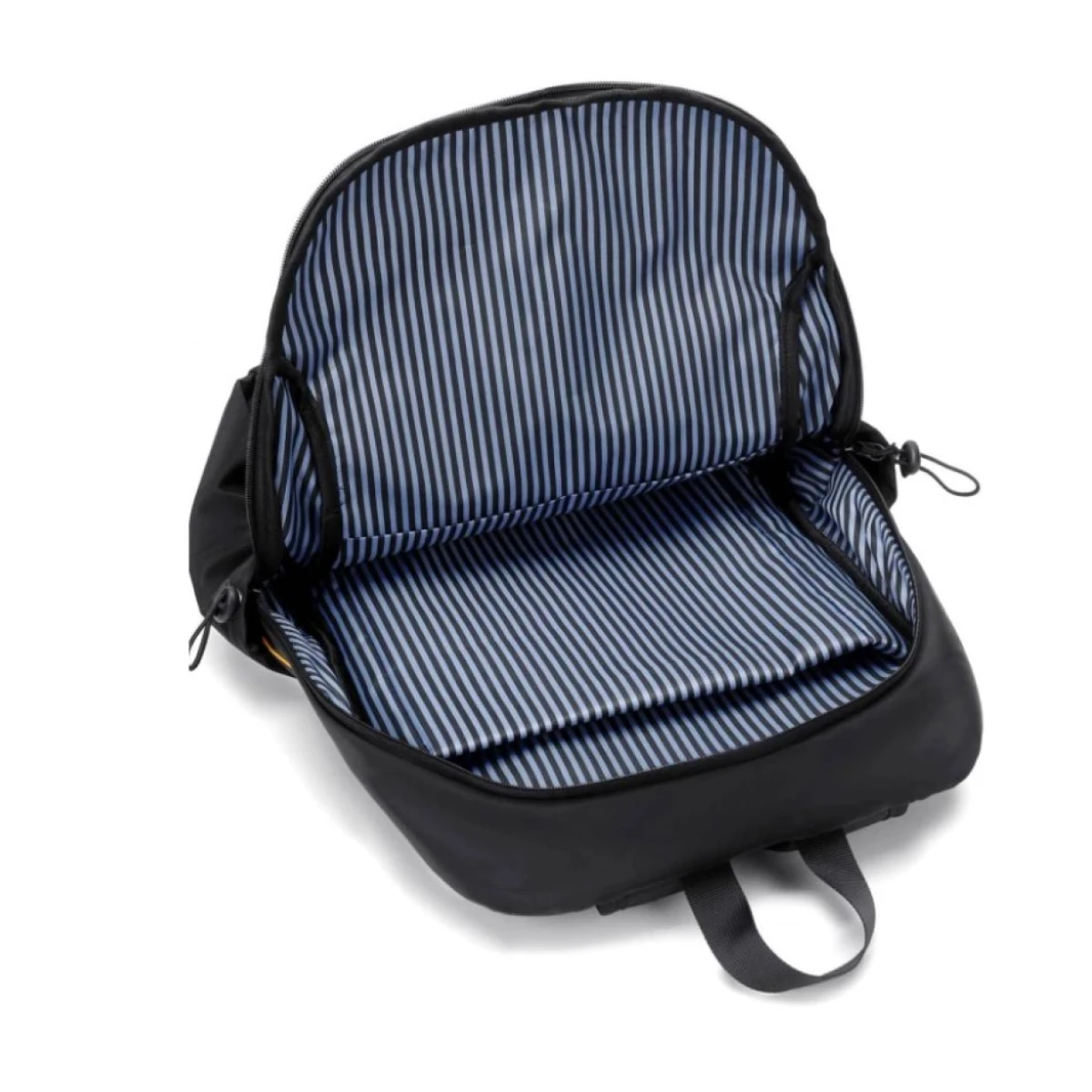 High Quality Waterproof Nylon Fabric Computer Bag, Business Casual, Casual Backpack, Multi-functional Portable Rucksack, Average Size Up to 15" Laptop bag - Black