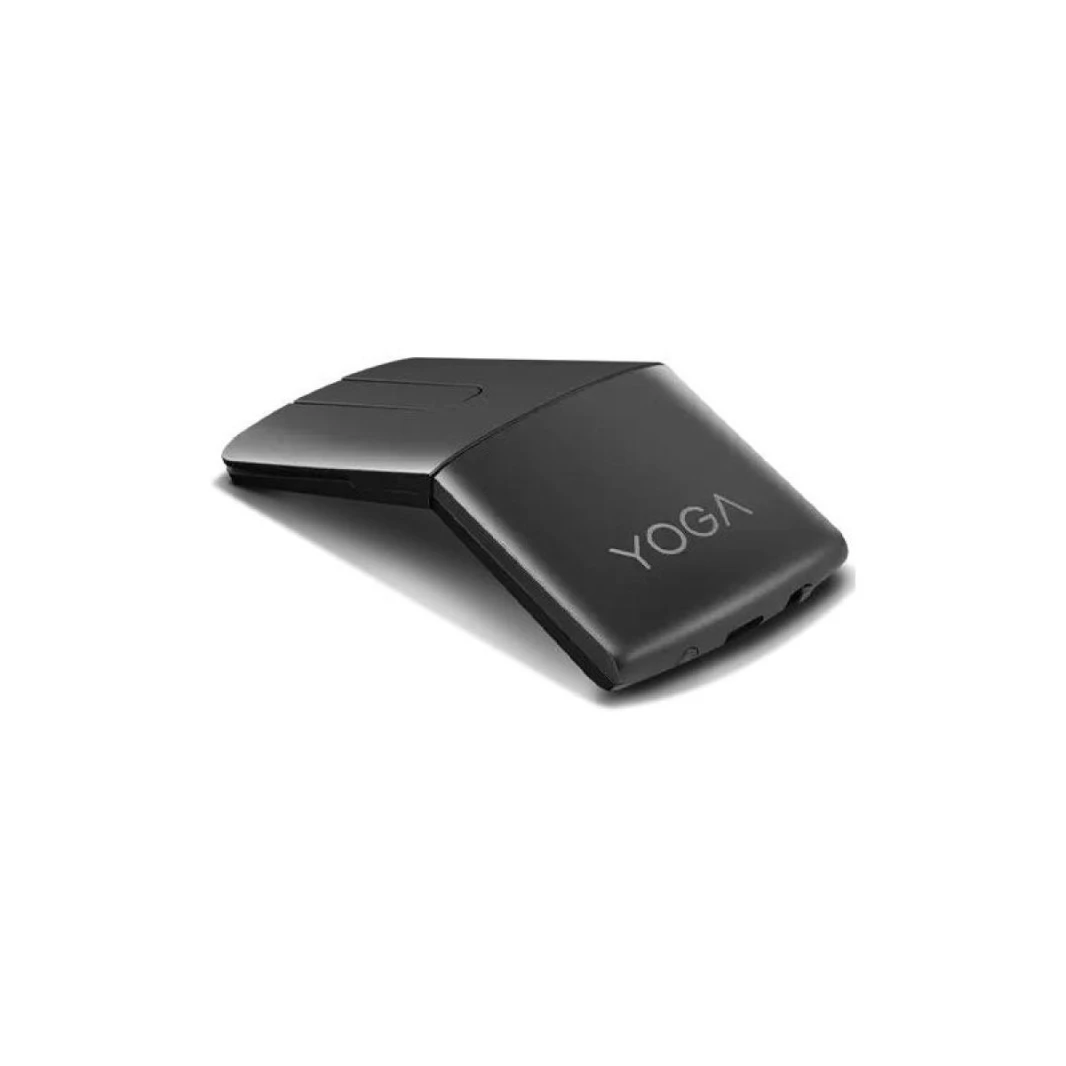 Lenovo Yoga Wireless Mouse with Laser Presenter/Pointer 2.4GHz Wireless Nano Receiver & Bluetooth 5.0 Adjustable Optical Mouse - Black
