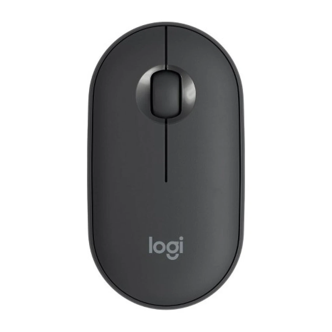 Logitech Modern Slim and Silent Wireless and Bluetooth Mouse M350s - Graphite