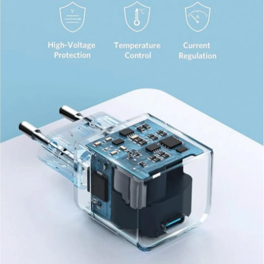 Anker PowerPort III Cube A2149L23 Type-C 20W Fast Charging - White  / 18 Months Warranty