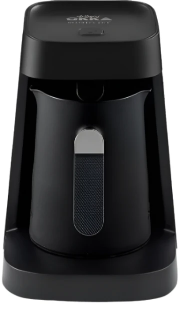 Arzum Coffee Maker, Sided Coffee Outlet, 1.8Lit, 1-5Cups, Black