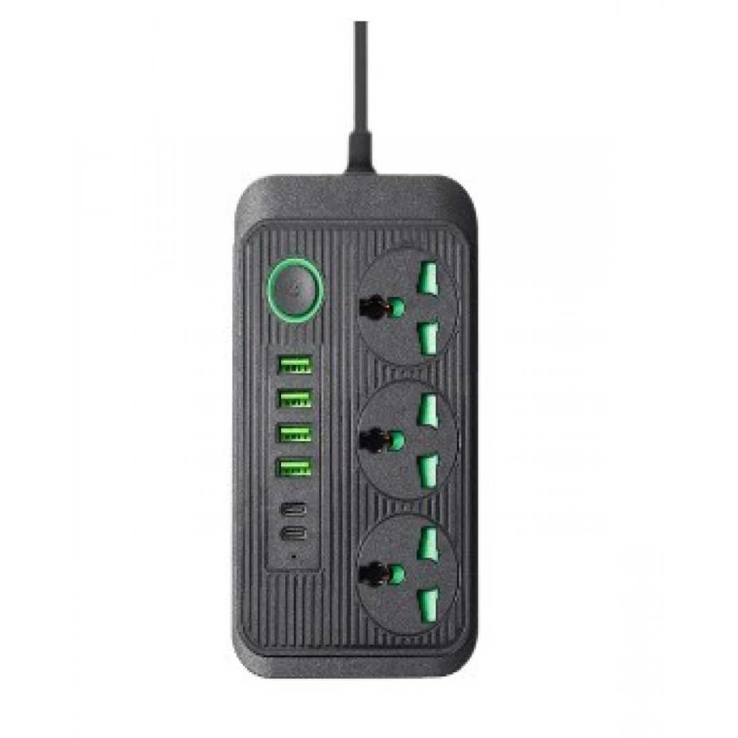 QVQ Power Socket 3 Universal 4USB+2Type-C