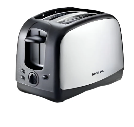 Ariete Toaster 2Slice, Toasting Levels 2Functions Defrosting, 930Watts, Silver