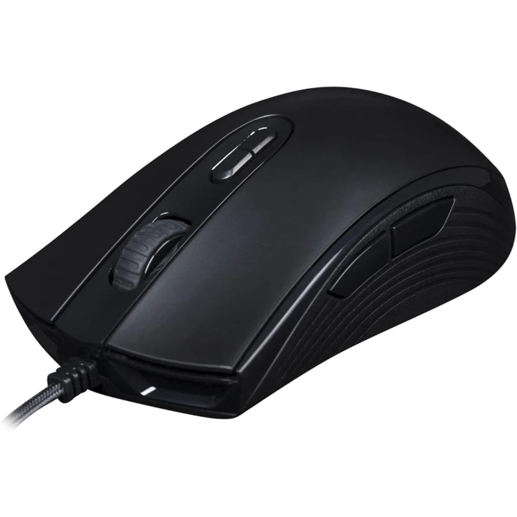 HyperX Pulsefire Core - RGB Gaming Mouse, Software Controlled RGB Light Effects & Macro Customization, Pixart 3327 Sensor up to 6,200DPI, 7 Programmable Buttons, Mouse Weight 87g,Black