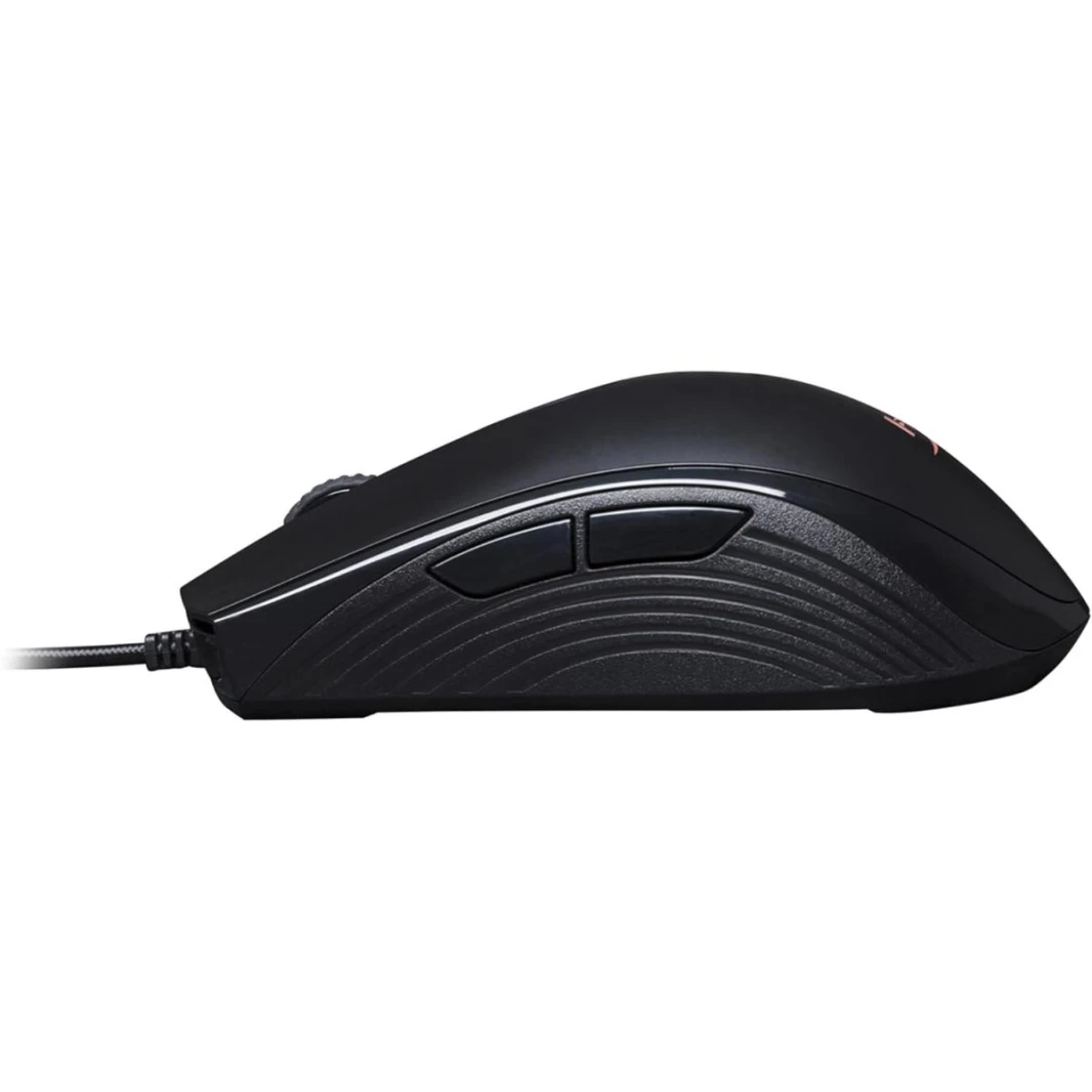 HyperX Pulsefire Core - RGB Gaming Mouse, Software Controlled RGB Light Effects & Macro Customization, Pixart 3327 Sensor up to 6,200DPI, 7 Programmable Buttons, Mouse Weight 87g,Black