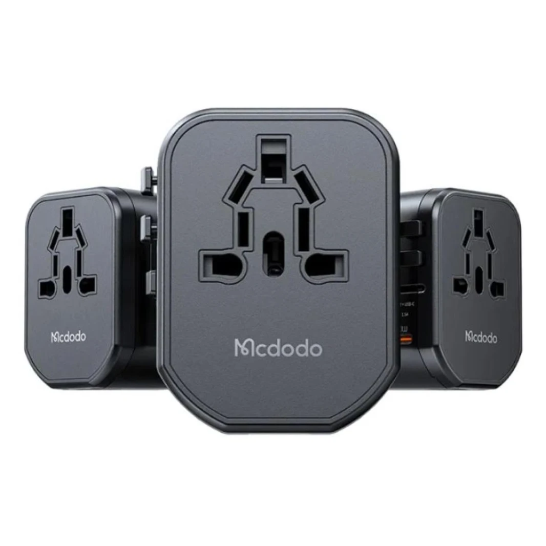 Mcdodo CP-347 |Type-C 20W PD Fast Charging Universal Travel Adapter