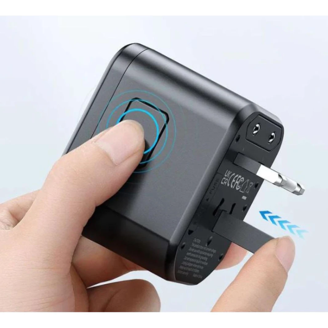 Mcdodo CP-347 |Type-C 20W PD Fast Charging Universal Travel Adapter
