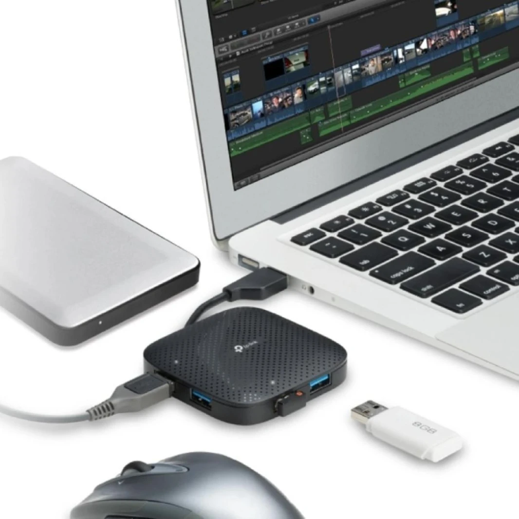 TP-Link UH400 v2.0, 4x Ports USB 3.0 (Black)