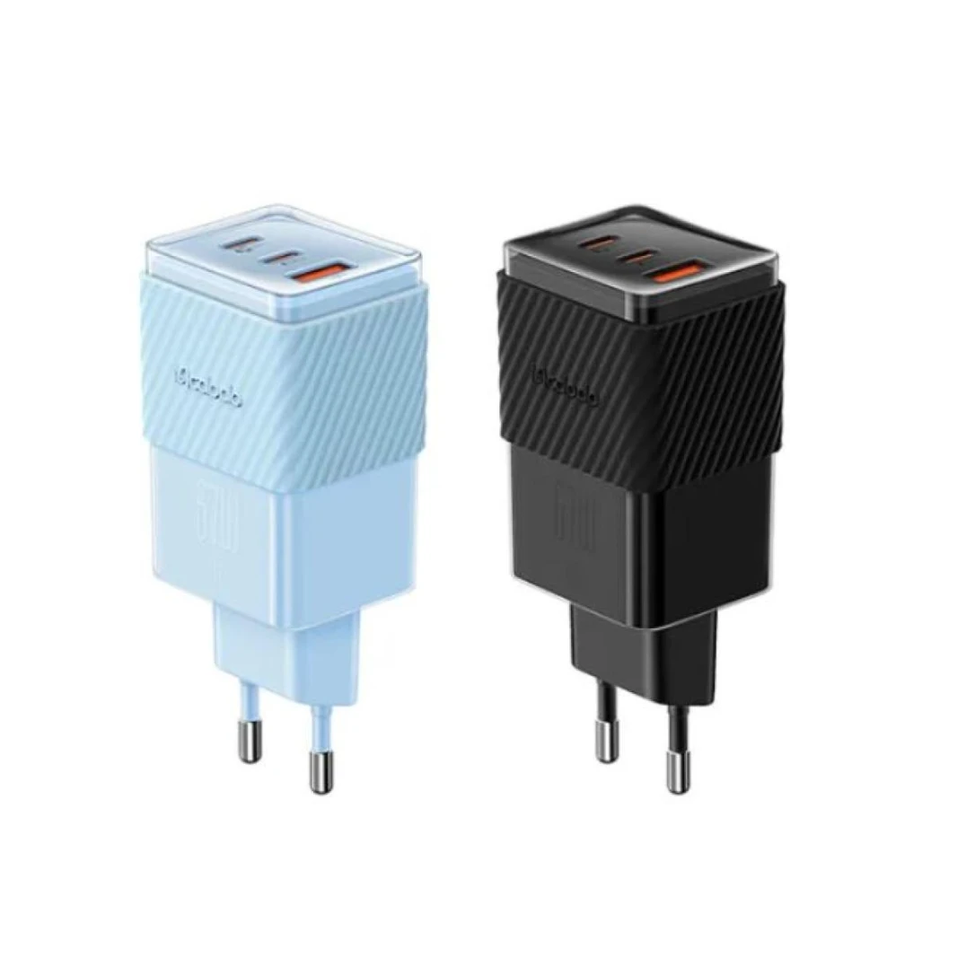 Mcdodo CH-150 GAN 5 67W USB C Charger, Fast Charger Multiport 2 USB C and 2 USB A, Compatible with MacBook Air Samsung Galaxy
