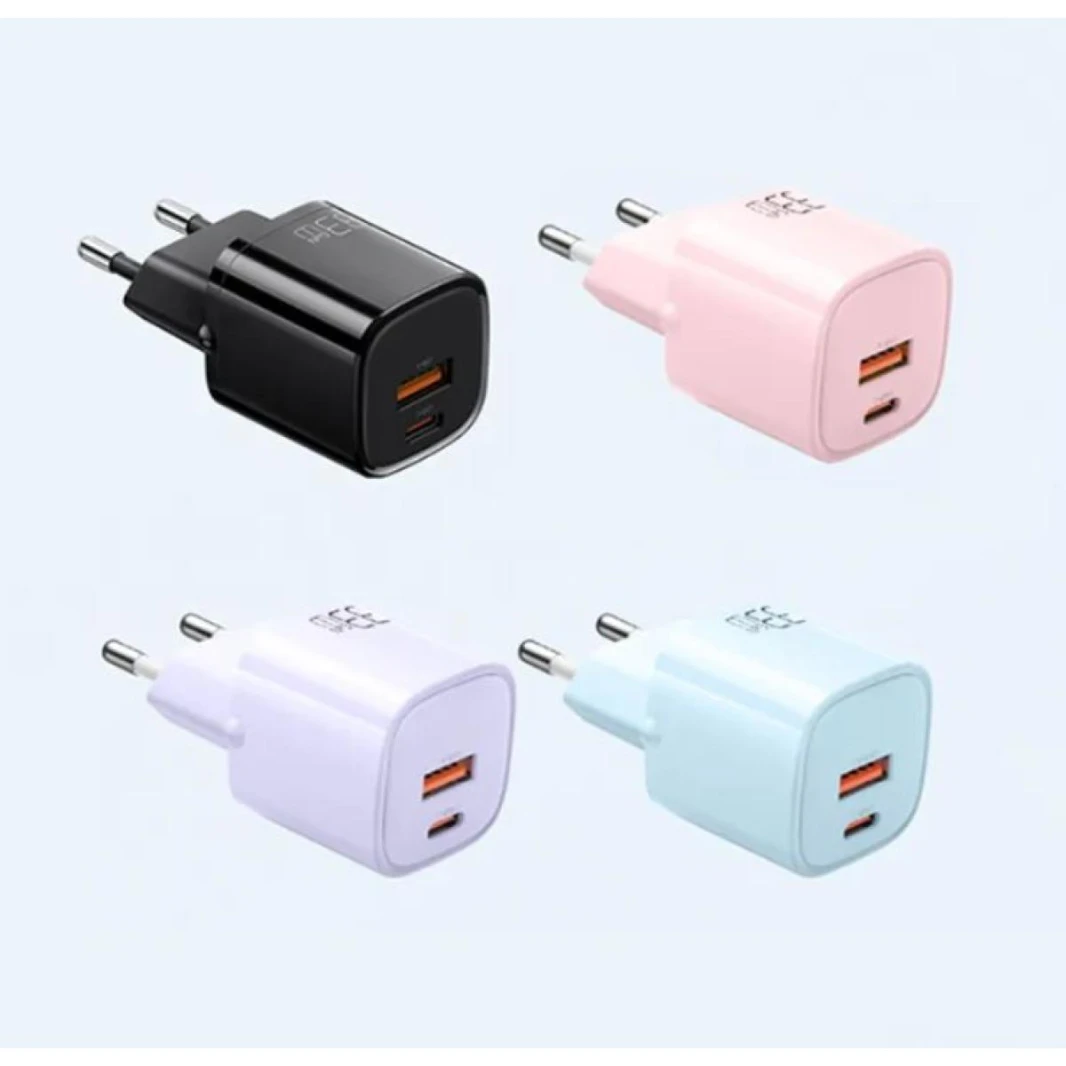 Mcdodo USB C Charger,33W USB C Fast Charger Block Mini Size Dual USB-C and USB-A GaN Charger Type C Fast Charging Block Power Adapter