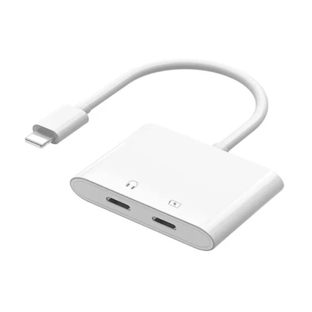 WIWU Audio Converter Lightning to Dual Lightning LT01 Plus