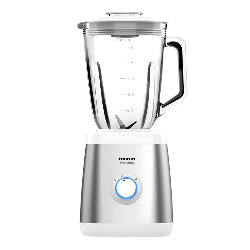 Taurus Blender Optima, 1.5Lit, 1500Watts, Silver