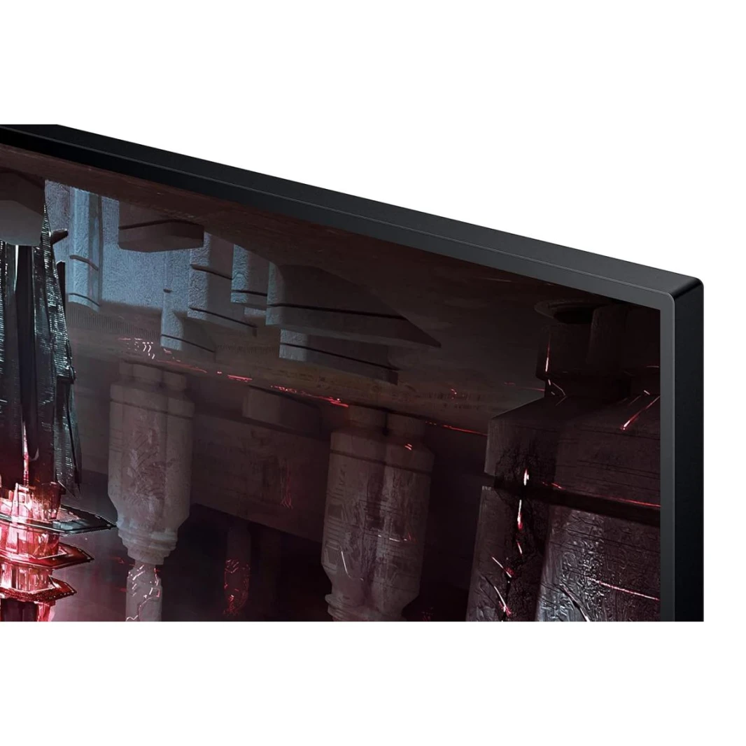 Samsung Odyssey G5 Gaming Monitor 68.5 cm (27") 2K 2560 x 1440, 165 Hz, 1ms(MPRT), HDR10, AMD Freesync, DP, HDMI, Height Adjustable Stand, Tilt, Pivot, Bezel Less, Eye-Saver - Black