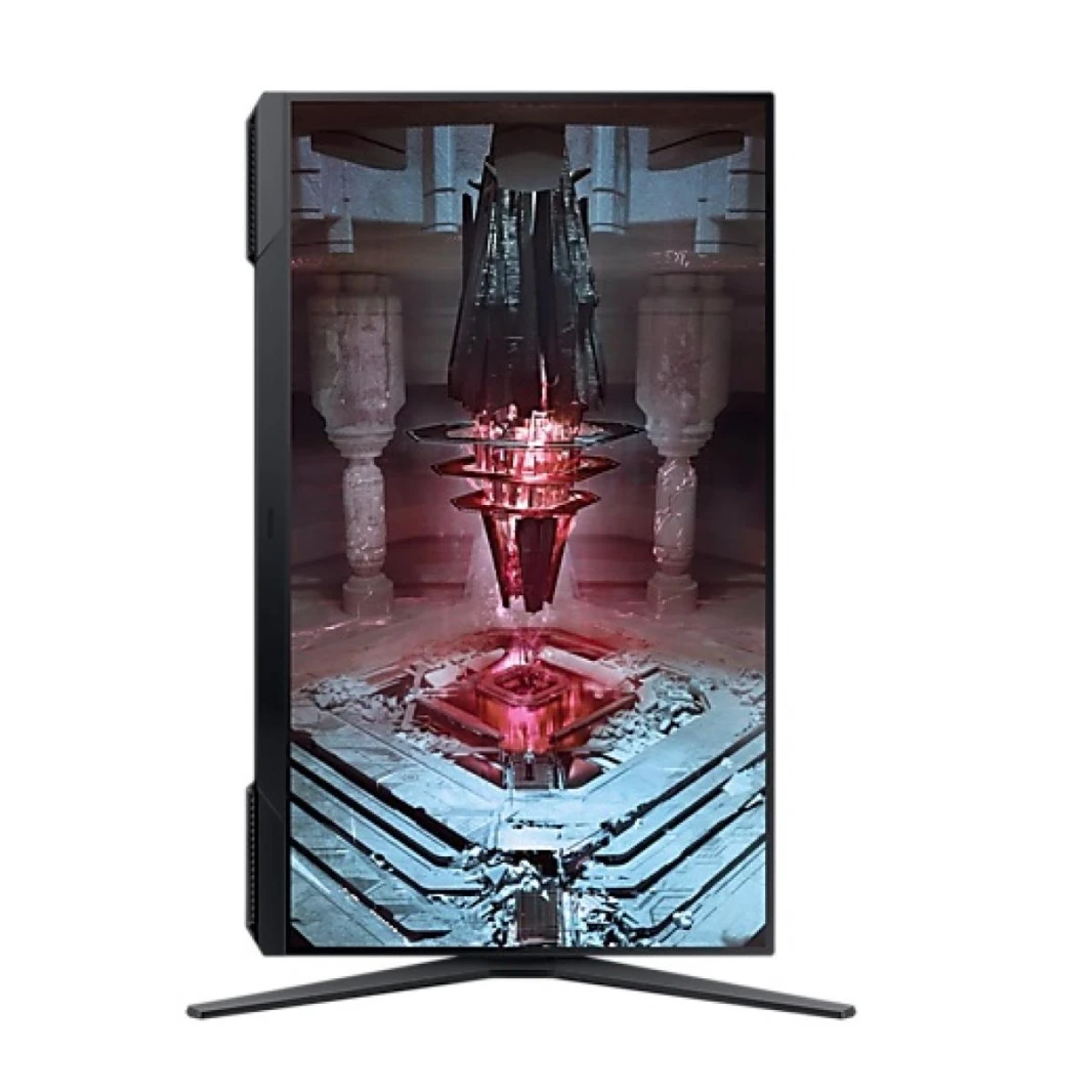 Samsung Odyssey G5 Gaming Monitor 68.5 cm (27") 2K 2560 x 1440, 165 Hz, 1ms(MPRT), HDR10, AMD Freesync, DP, HDMI, Height Adjustable Stand, Tilt, Pivot, Bezel Less, Eye-Saver - Black