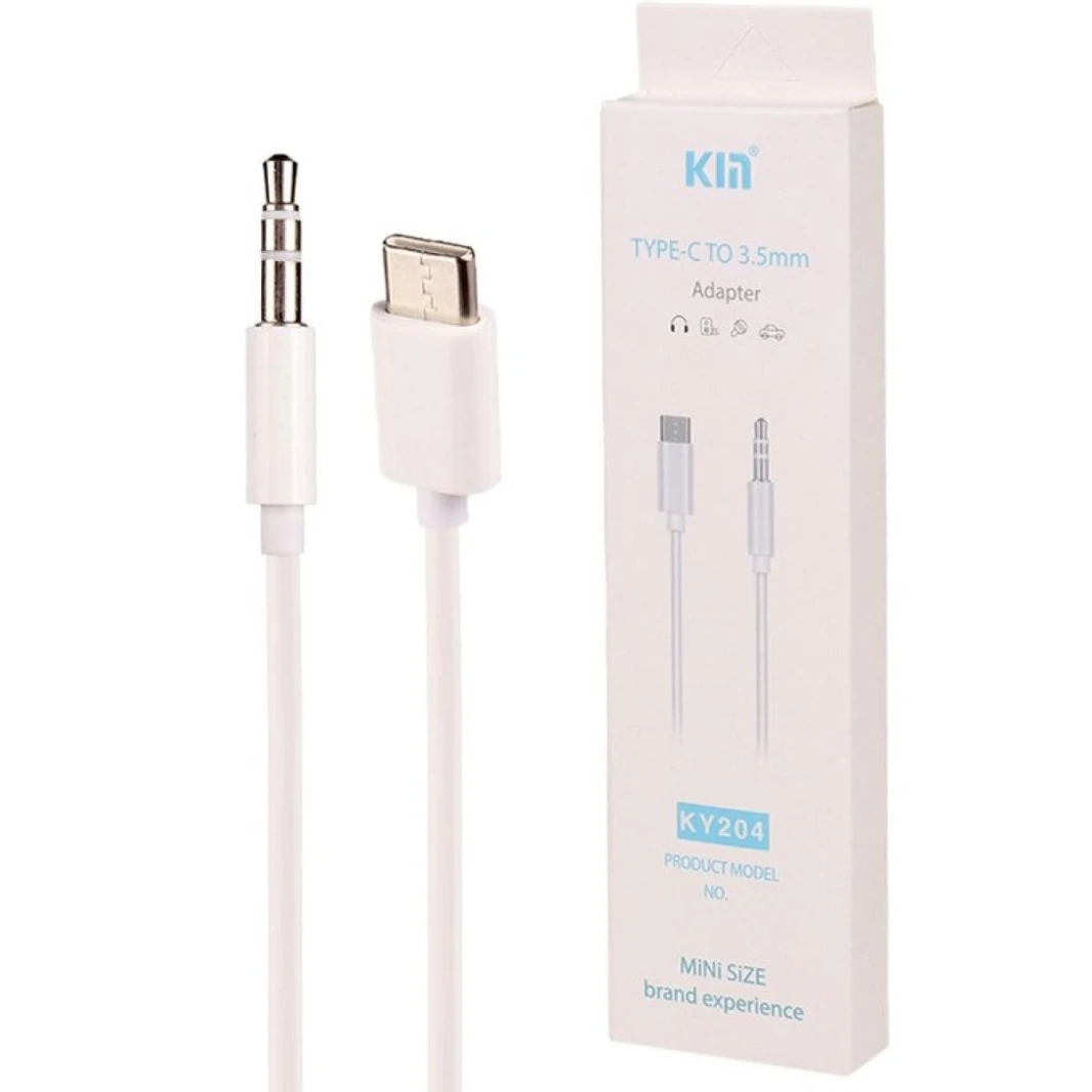 Kin KY204 | Cable Type-C To AUX 1m Cable