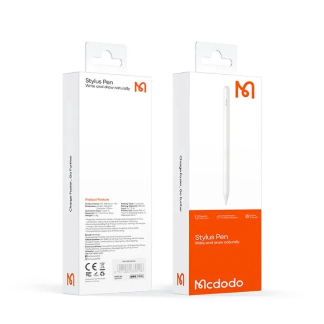 Mcdodo PN-3080 MDD Active Capacitive Stylus Pen for Writing Drawing (Universal Edition)