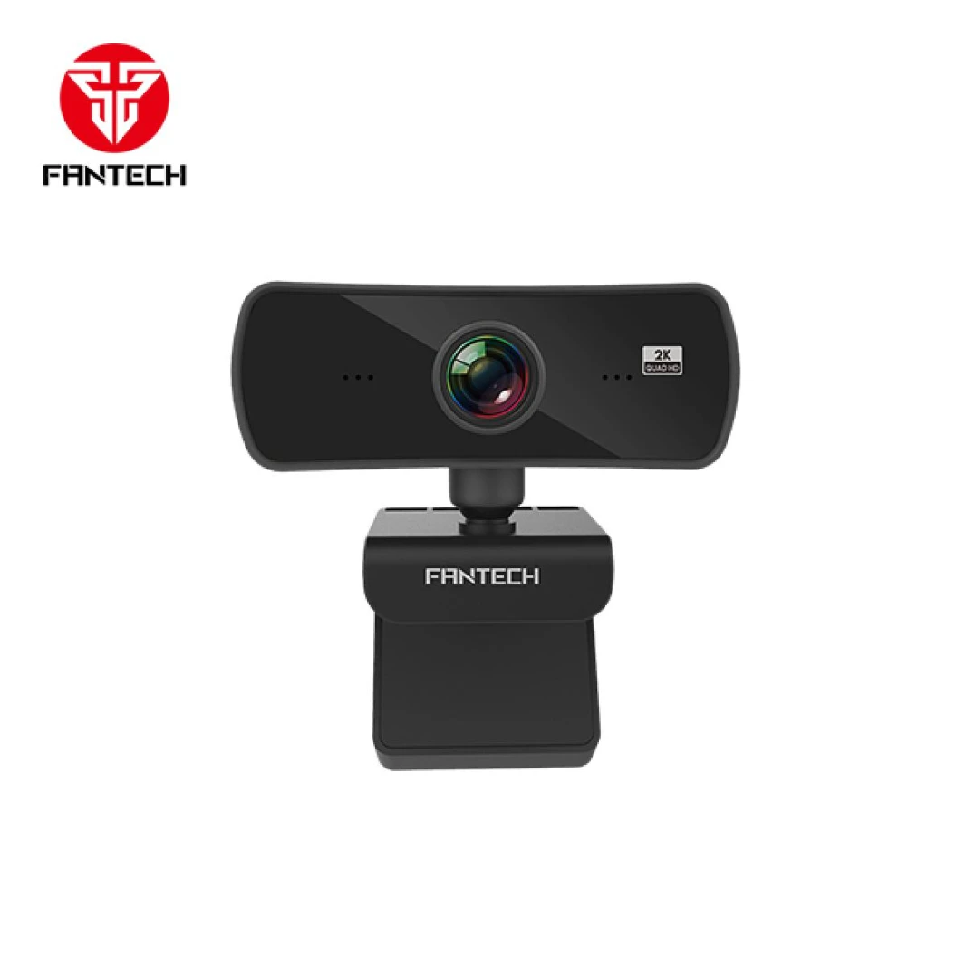 Fantech Luminous C30 Ultra-Wide Camera With Clip 2K (2560x 1440) Resolution Webcam Build-in Microphone