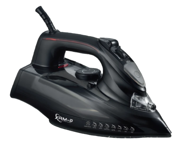 G-MAX Steam Iron, 2600Watts, 390Ml, Black