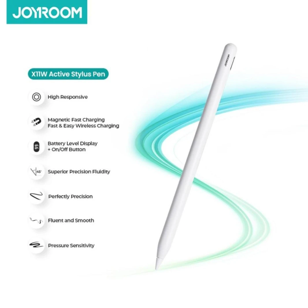 JOYROOM X11W Magnetic Wireless Charging Active Stylus Pen for IOS iPad / 18 Months Warranty