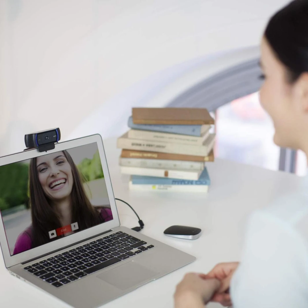 Logitech C920 PRO 1080p Business Webcam Full HD Glass Lens, 78° Field Of View, & HD Auto Light Correction