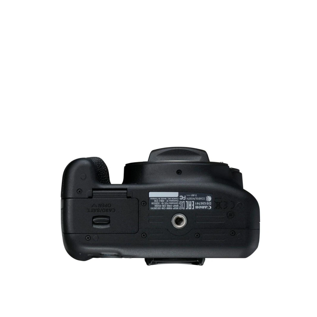 Canon EOS 2000D DSLR Camera and EF-S 18-55 mm f/3.5-5.6 is II Lens, Black