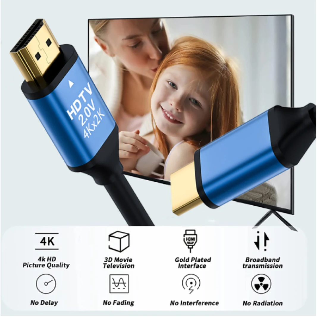 HDMI 3M - Cable 4K @60Hz HDMI 2.0 High Speed