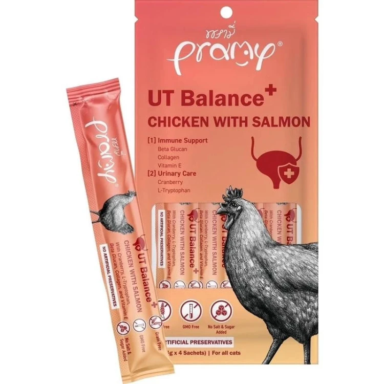 You tackled the treatment of chicken and salmon to support the health of the urinary tract