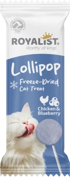 Royal is not the Lollipop Pop, the flavor of chicken and blue berries