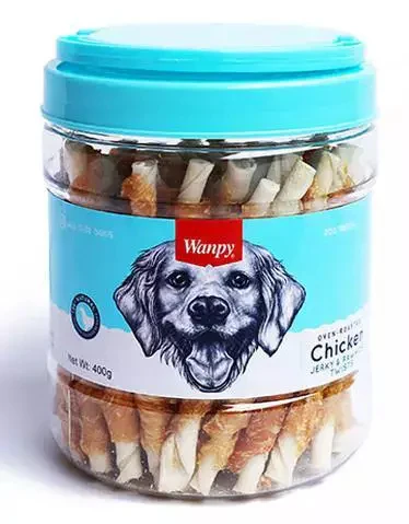 Enabi for dogs consisting of grilled chicken in the oven and raw raw leather 400 grams