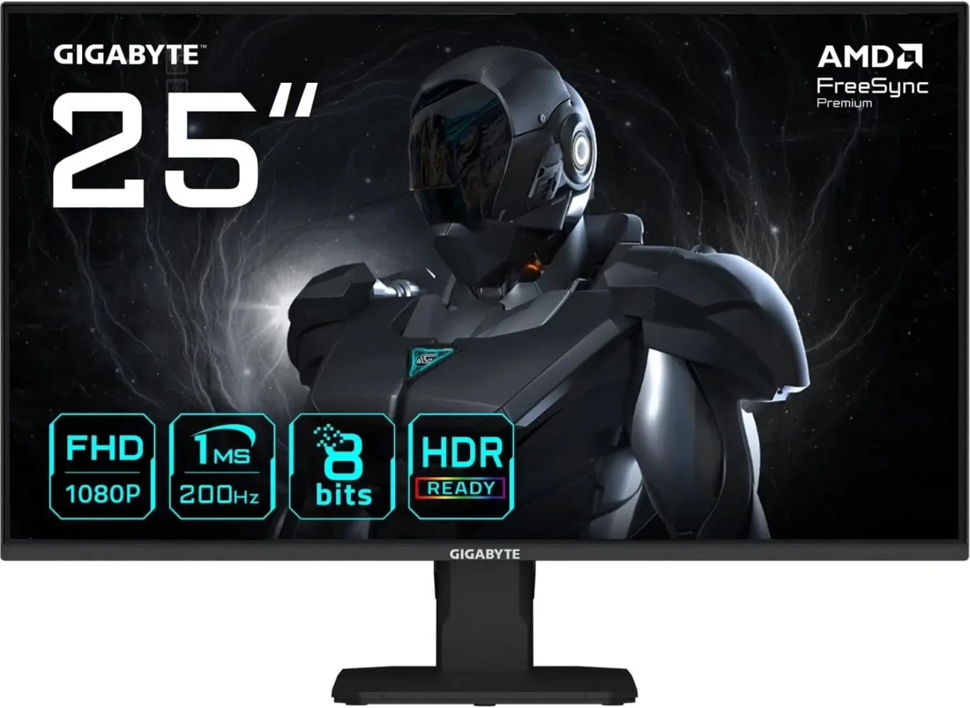 Gigabyte GS25F2 Gaming Monitor 25 بوصة FHD Super Speed ​​IPS 200Hz 1MS (مع مكبرات صوت)