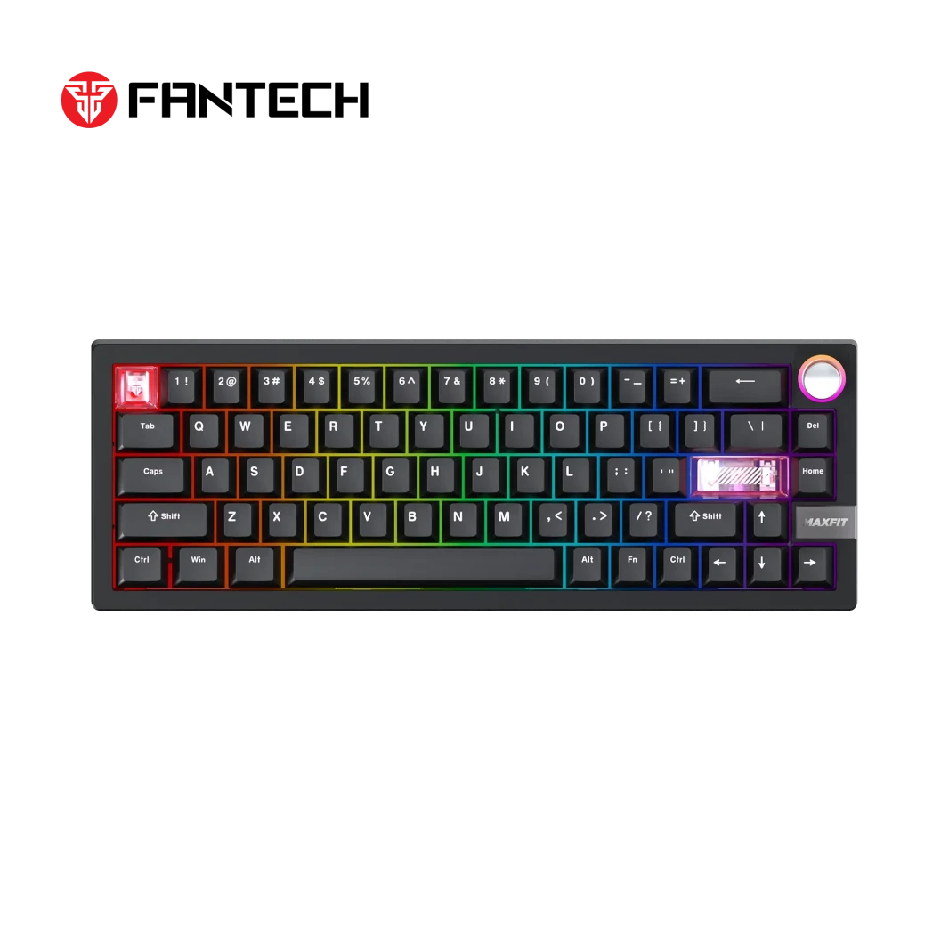 FANTECH MK920 MAXFIT6 Wireless Mechanical Gaming Keyboard - Black (ARGB TRI-MODE CONNECTION)