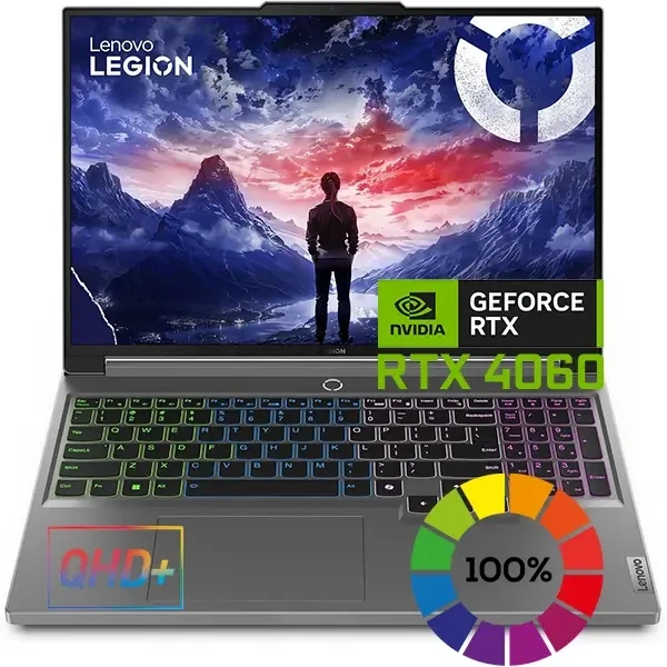 Lenovo Legion 5 16IRX9 Gaming Labtop - Gen Gen Intel Core I7-14650HX - RTX 4060 8GB - 16.0 بوصة 2.5K WQXGA IPS 500NITS 240Hz