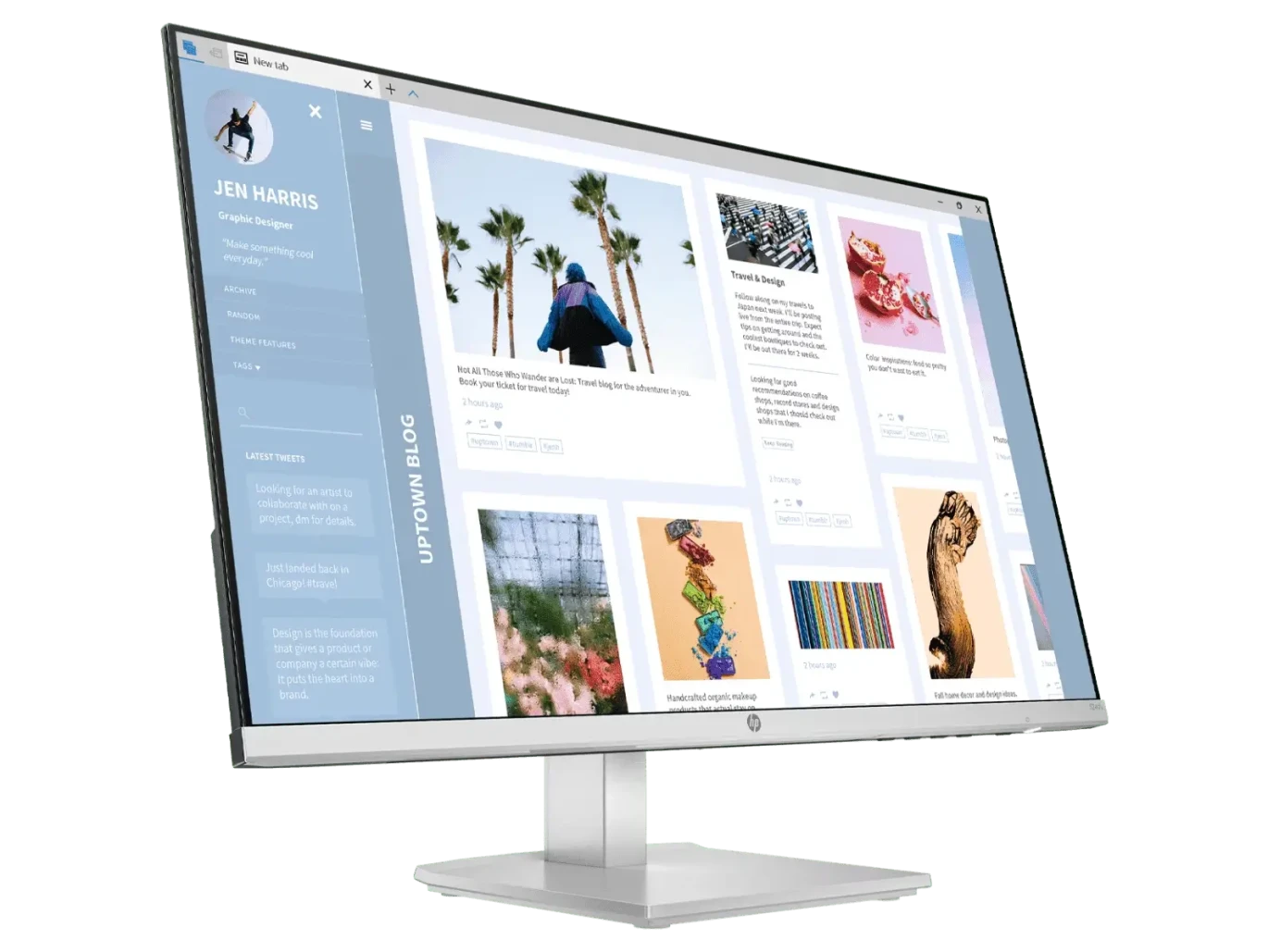 HP Series 5 524SH 23.8 بوصة FHD IPS 100Hz شاشة أعمال قابلة للتعديل