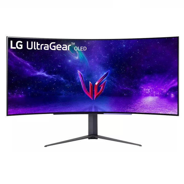 LG 45GR95QE-B 45 بوصة Ultragear OLED GUMING GAMING MONITION WQHD مع معدل تحديث 240Hz 0.03MS وقت الاستجابة