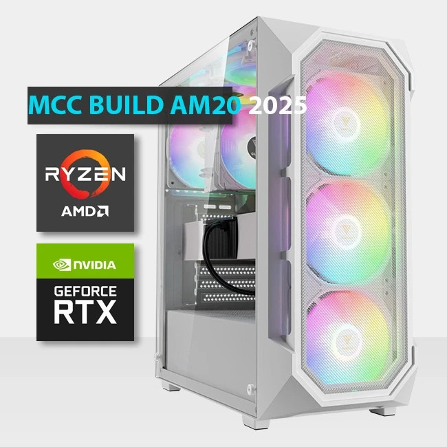 MCC AM20-25 - Midas Gaming PC Build || Amd Ryzen 7 8700g 8 -Core - Kingston Fury Beast 16GB 6000MHz DDR5 RGB RAM + NV3 500GB M.2 SSD