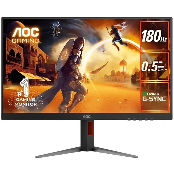 AOC 27G4 27 بوصة FHD IPS Monitor - 0.5ms GTG - 180Hz