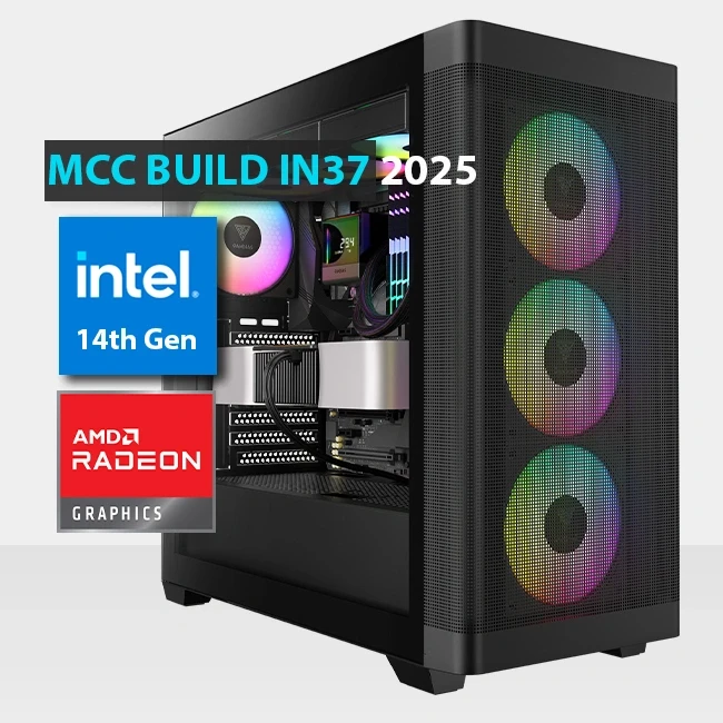 MCC in37-25 - Midas Gaming PC Build || Intel Core I7-14700KF 20-Core-Sapphire Pulse AMD Radeon RX 7700 XT 12GB Card