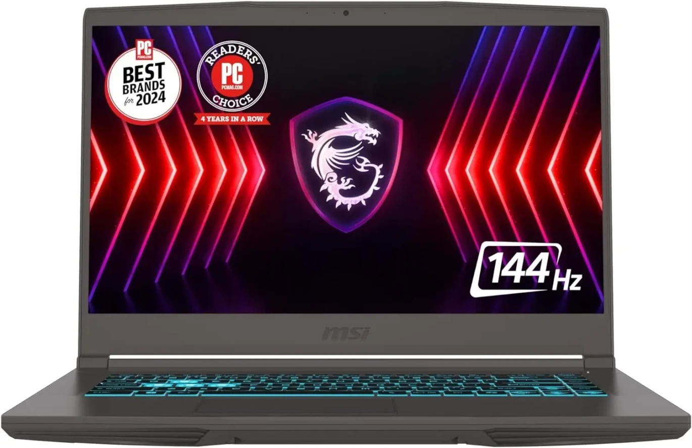 Msi Thin 15 B13VE Gaming Laptop - 13th Intel Core i5-13420H - GeForce RTX 4050 6GB - 15.6-inch FHD IPS 144Hz