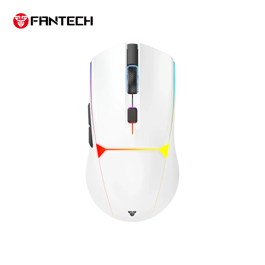 FANTECH WG7V2 CRYPTO II Wireless Gaming Mouse - White