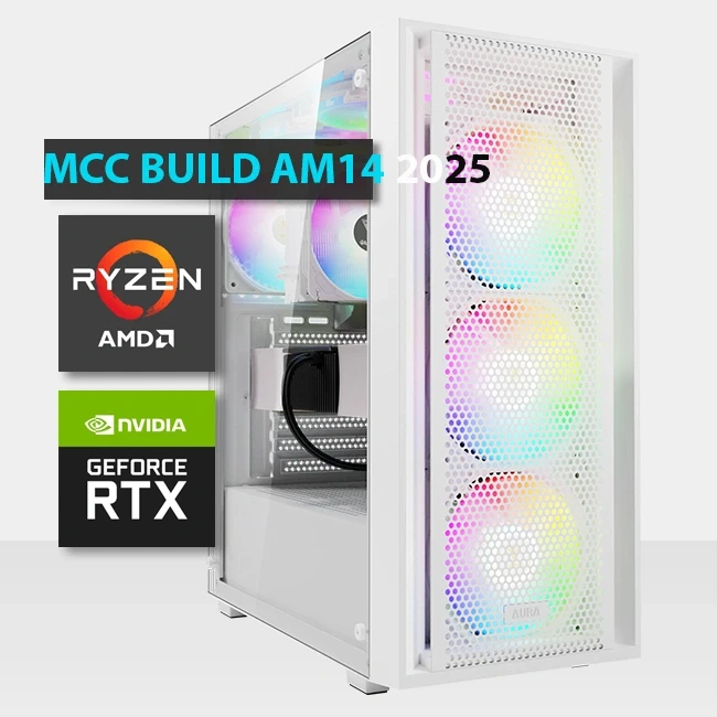 MCC AM14-25 - Midas Gaming PC Build || AMD Ryzen 5 7600 6 -Core - Zotac Gaming Geforce RTX 4070 Super Twin Edge 12GB GDDR6X CARD
