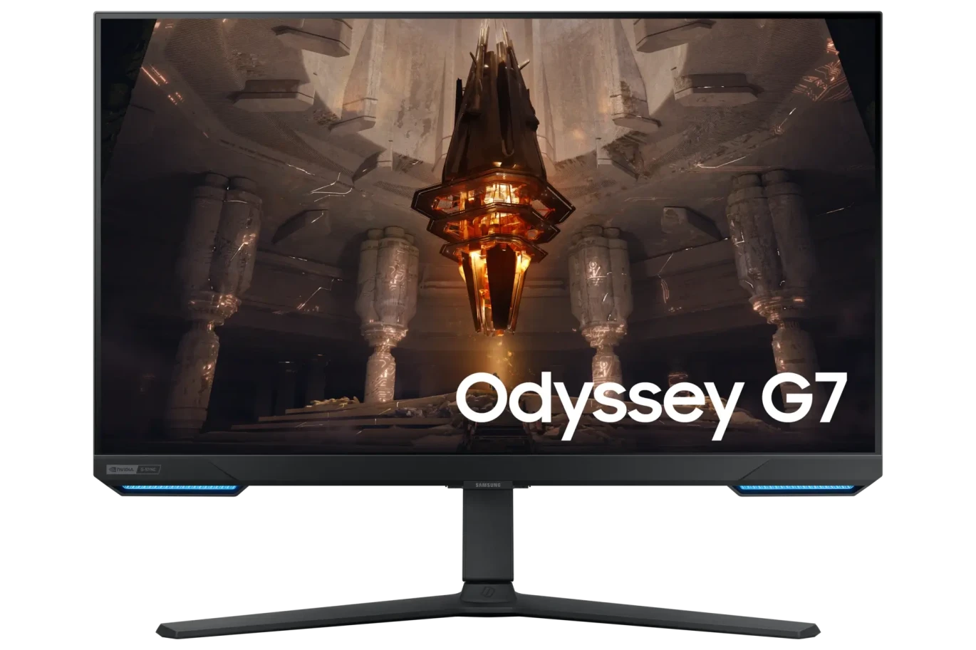 Samsung Smart Odyssey G7 BG702 SMART TIZEN 28 بوصة IPS 4K UHD 144HZ 1MS (GTG) RGB Flat Gaming Monitor