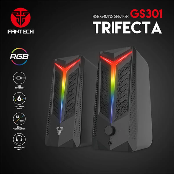 Fantech GS301 Trifecta RGB Maming Speaker
