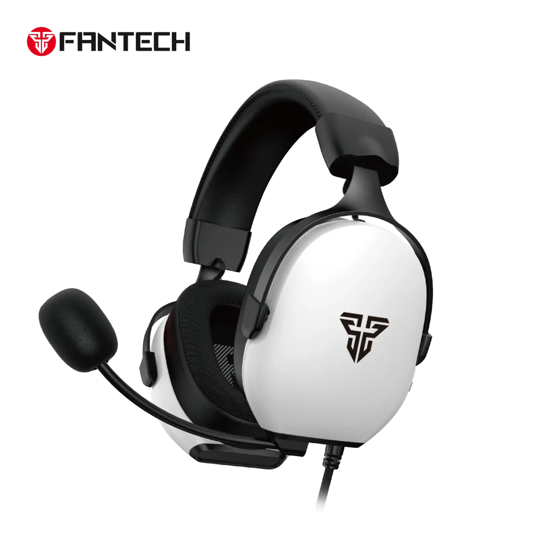 FANTECH HG30 CARBON 7.1 Surround Sound Gaming Headset - White