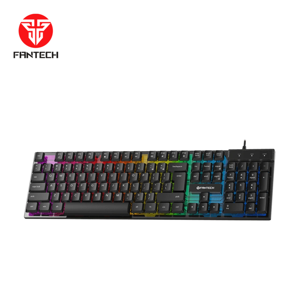 كومبو لوحة مفاتيح Fantech P51 5-in-1 مع الماوس + Mousepad + سماعة الرأس + حامل سماعات الرأس