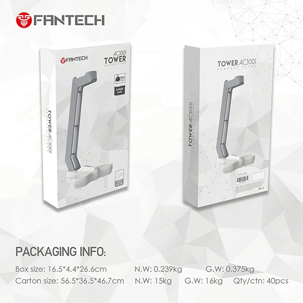 Fantech AC3001 سماعات الرأس Stand White Space Edition
